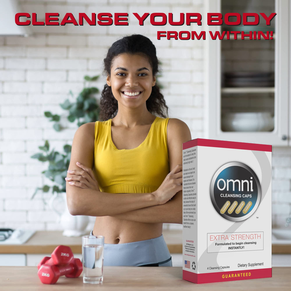 Close-up of Wellgenix Omni Detox capsules bottle