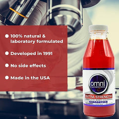 Close-up of Wellgenix Omni Detox Cleanse label - Fruit Punch