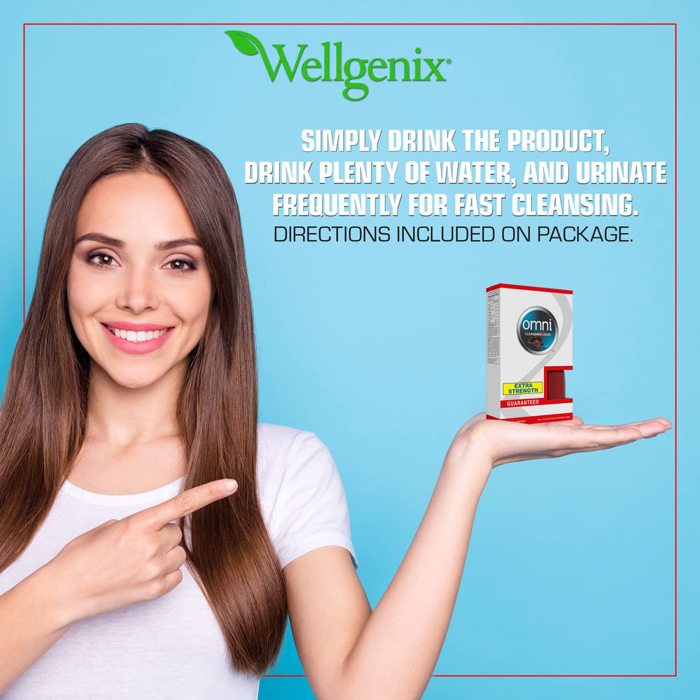 Wellgenix Omni Herbal Cleanse Detox Drink packaging