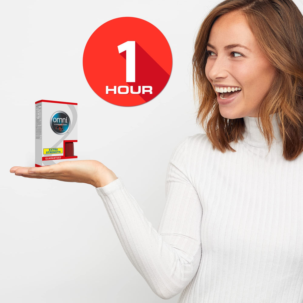 Lifestyle scene with Wellgenix Omni Detox Drink on a counter