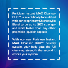 Wellgenix Puriclean Duo packaging showing powder and softgels together