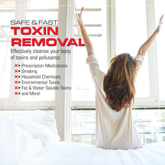 Wellgenix Puriclean high-toxin areas chart hints at broad-spectrum cleanse.