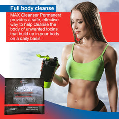 Wellgenix Puriclean powder mix ready for easy hydration on the go