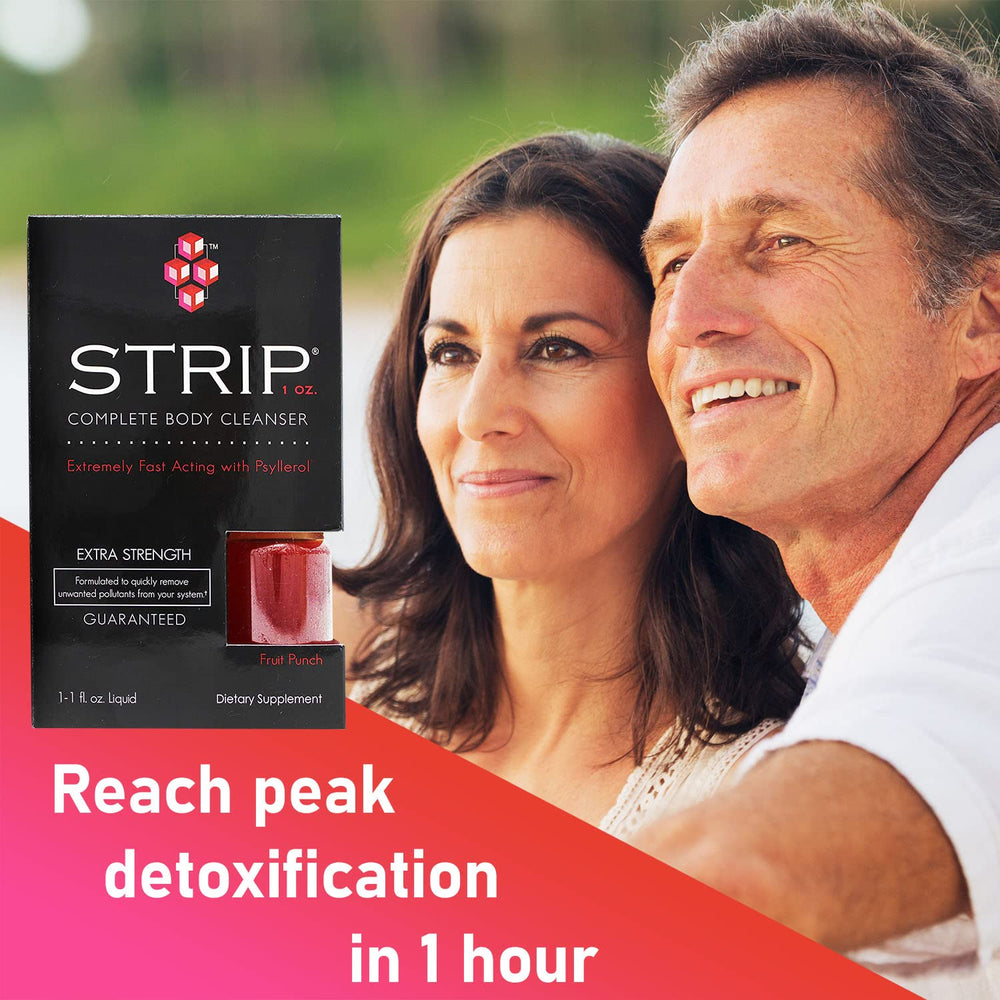 Wellgenix Strip Detox daily use concept, quick routine in one bottle