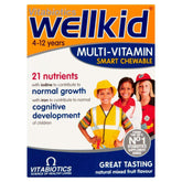 Wellkid Chewable Tablets bottle label