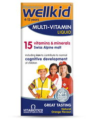 Wellkid Multi-Vitamin Liquid 150ml bottle front view