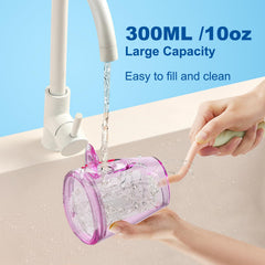 Compact design of WellLeo Water Flosser