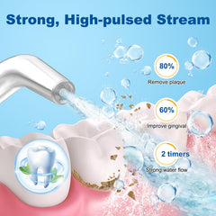 IPX7 waterproof design of WellLeo Water Flosser