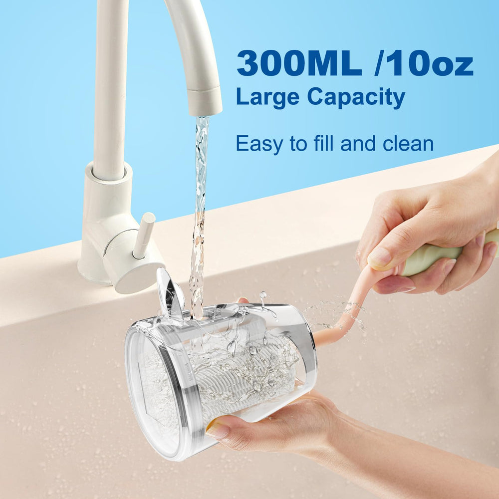 Five jet tips included with WellLeo Water Flosser