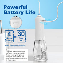 Braces and gum care with WellLeo Water Flosser