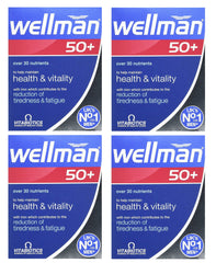 Front view of Wellman 4x30 tablets multipack