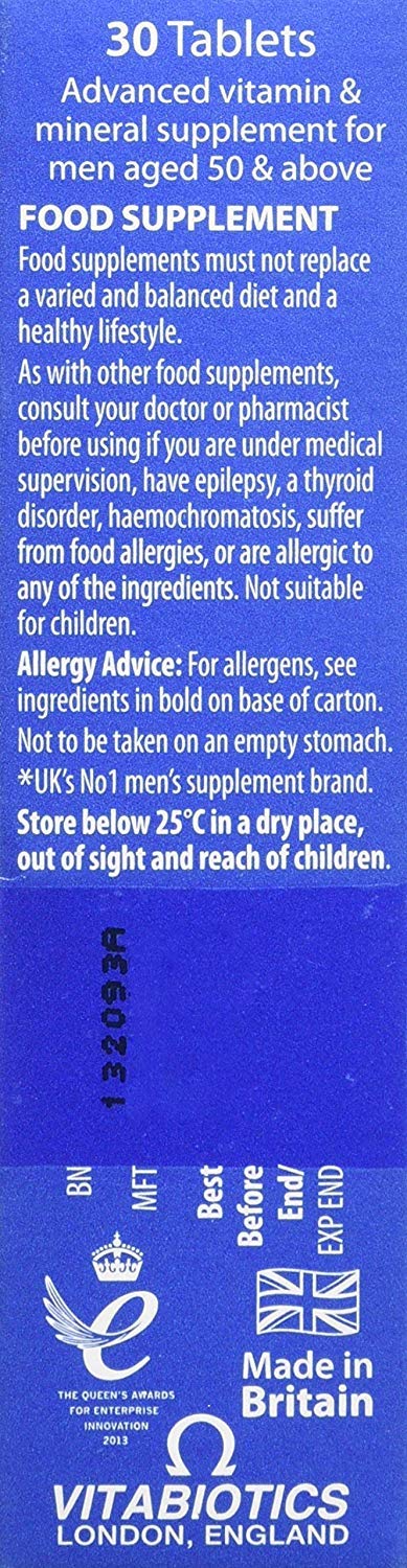 Wellman 50+ tablets bottle product image