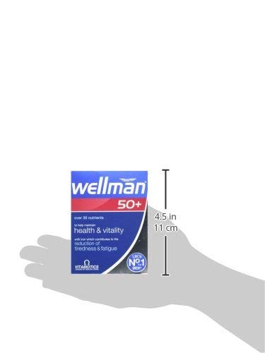 Gluten-free Wellman 50+ packaging