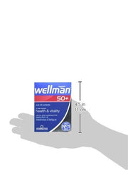 Gluten-free Wellman 50+ packaging