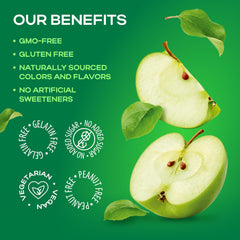 Wellneco Apple Cider Vinegar Gummies serving duo illustrating daily dosage.