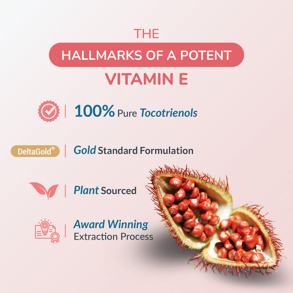 Label highlighting tocopherol-free tocotrienols