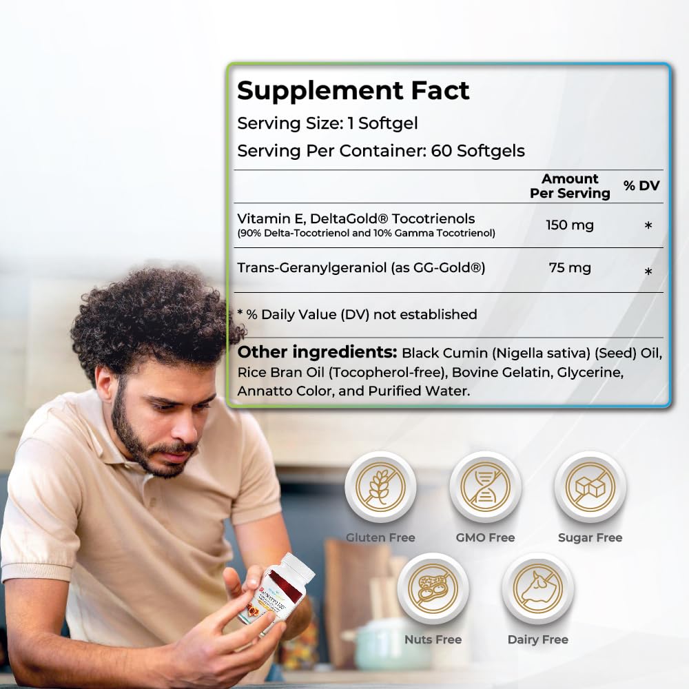 DeltaGold tocotrienols trademark on bottle