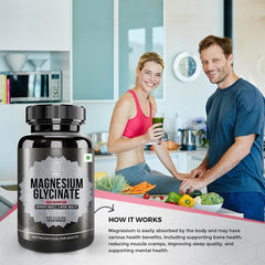 Lifestyle image of wellness with magnesium glycinate supplement
