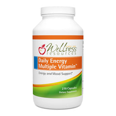 Wellness Resources Daily Energy Multivitamin bottle with 270 capsules