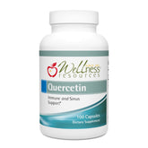 Bottle of Wellness Resources Quercetin 1000mg vegan, non-GMO