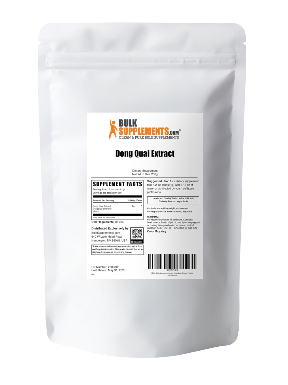 Wellness support with Dong Quai root extract powder