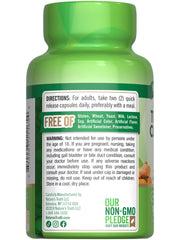Wellness lifestyle image featuring turmeric capsules