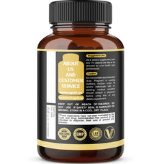Lifestyle wellness scene with a supplement bottle
