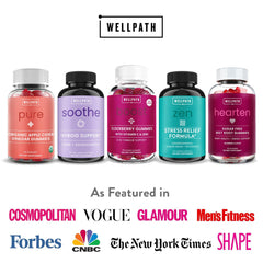 Label design featuring The Mother on WellPath Apple Cider Vinegar Gummies