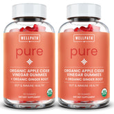 WellPath front packaging showing organic ACV gummies and certifications for trust