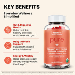 WellPath close-up gummy texture highlighting soft vegan chewability and flavor
