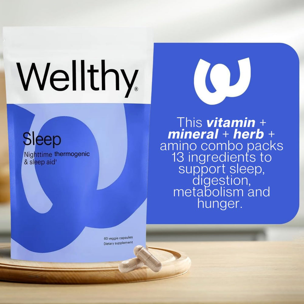 Night-time thermogenic formula for fat burning and energy