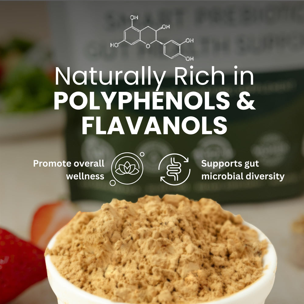 Grape marc powder used in smoothies and yogurt