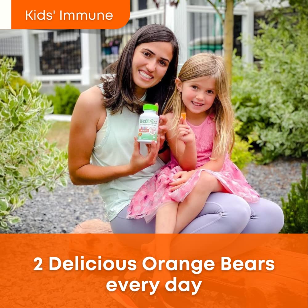 Gluten-free Wellvites Kids Immune Gummy packaging