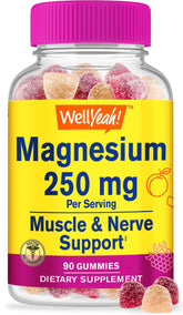 WellYeah Magnesium Citrate Gummies bottle label