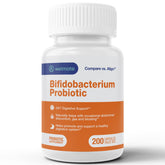 Front view of WELMATE Bifidobacterium probiotic bottle