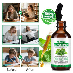 Liquid drops held under the tongue for fast absorption