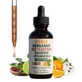WHDEOW Citrus Bergamot Red Yeast Rice Liquid Drops bottle