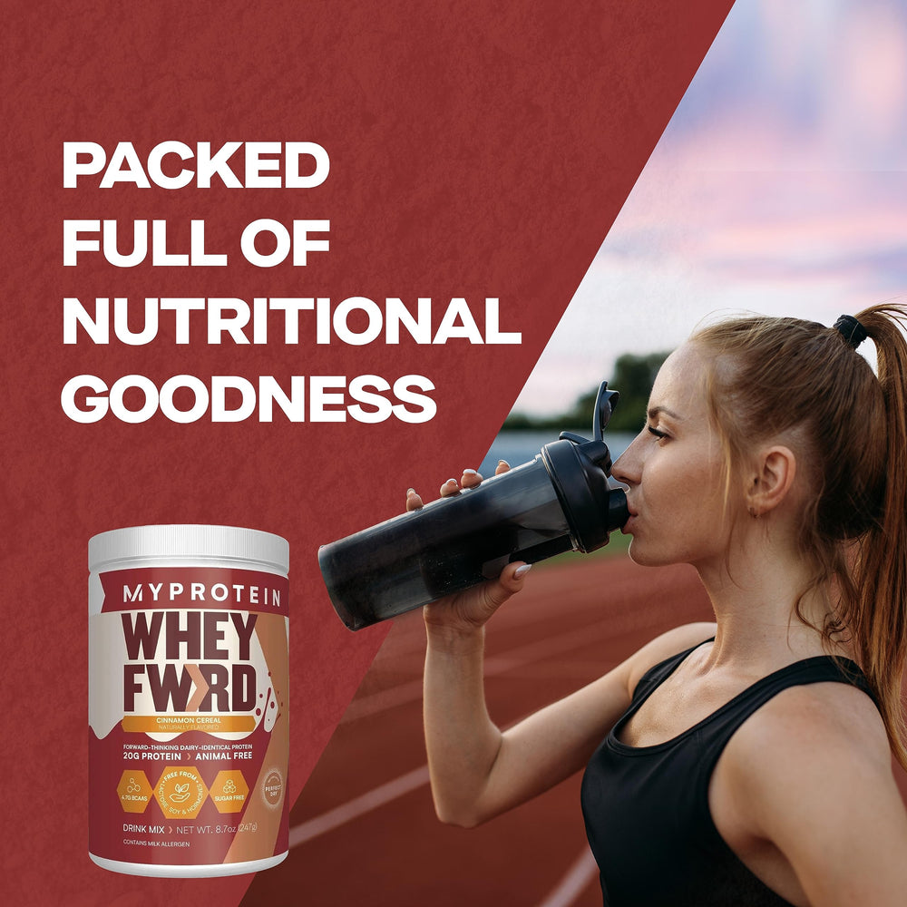 Nutrition panel highlighting 20g protein and 4.7g BCAA per serving