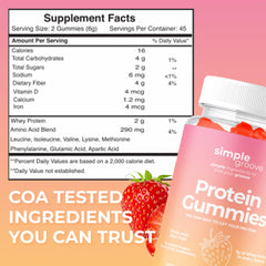 Hydrolyzed whey protein and BCAA ingredients arranged on a surface