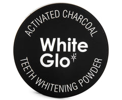 Mint flavour packaging of White Glo charcoal powder