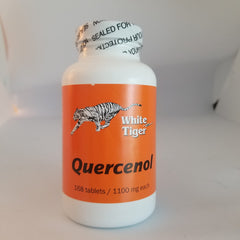 White Tiger Quercenol 168 tablets bottle and label