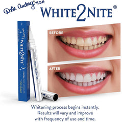Close-up of White2nite whitening essence gel