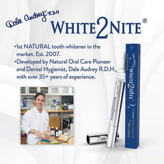 Box and packaging of White2nite Teeth Whitening Pen