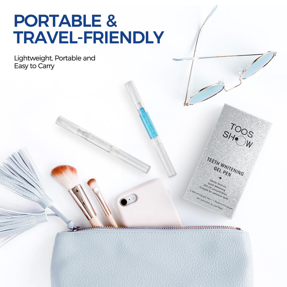 Note: Teeth whitening tray not included