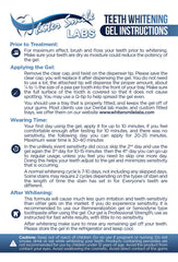 USA-made Whiter Smile Labs whitening gel packaging