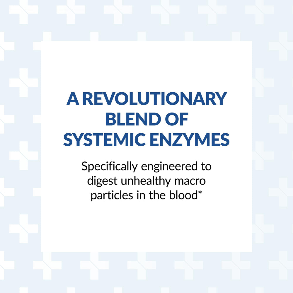 Concept image of whole-body enzyme support