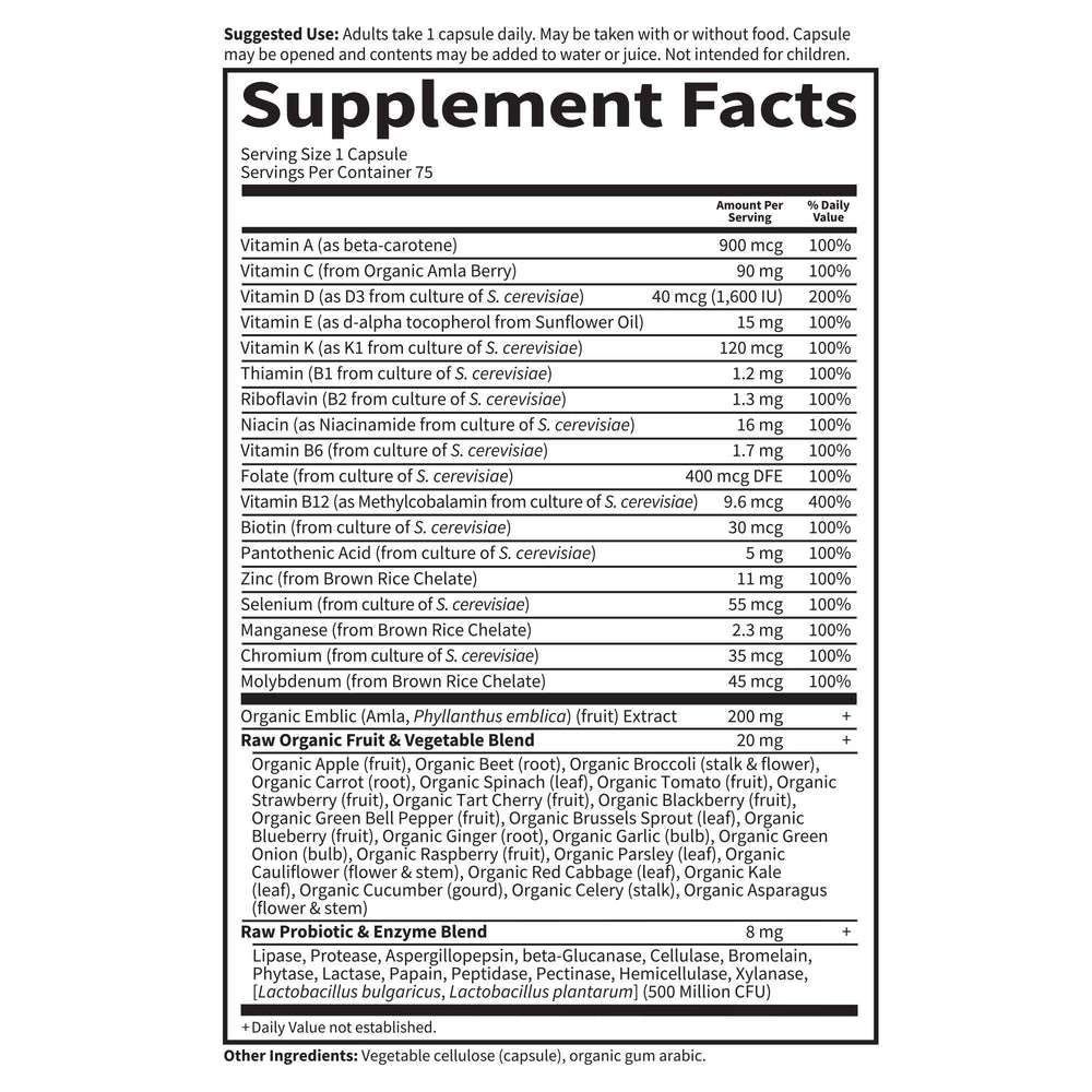 Whole-food nutrition concept image