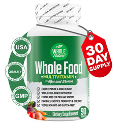 Whole Nature multivitamin bottle front view