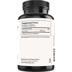 Wholesome Story woman taking supplement portraying everyday use and routine support