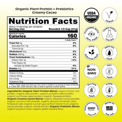 Wholier ingredients montage highlights 14 real plant ingredients and absence of gums.